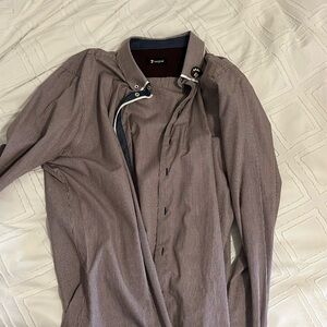 7 camicle Men's Dress Shirt - red